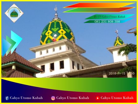 desain kubah masjid